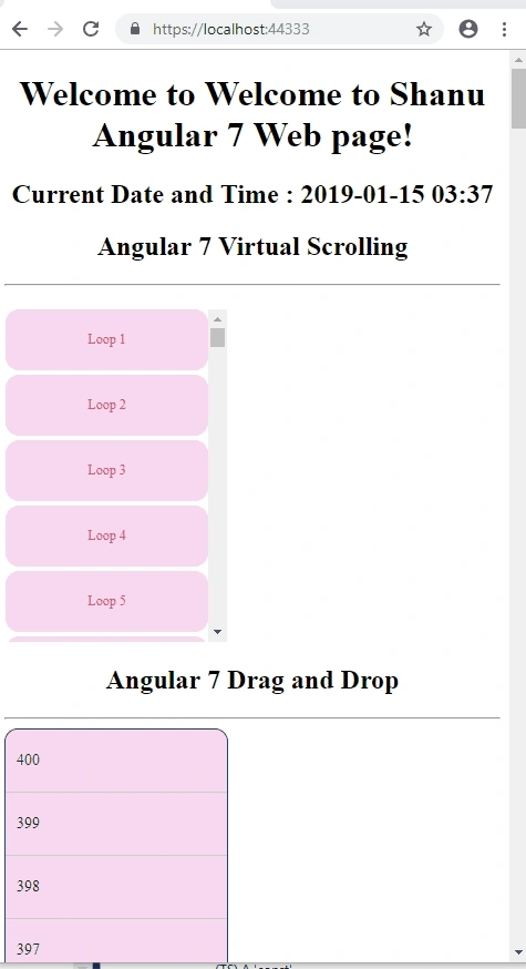 Getting Started With Angular 7 And ASP.NET Core 2.1
