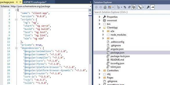 Getting Started With Angular 7 And ASP.NET Core 2.1