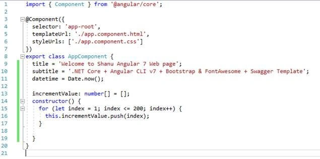 Getting Started With Angular 7 And ASP.NET Core 2.1