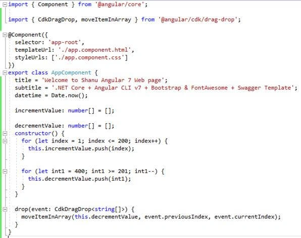 Getting Started With Angular 7 And ASP.NET Core 2.1