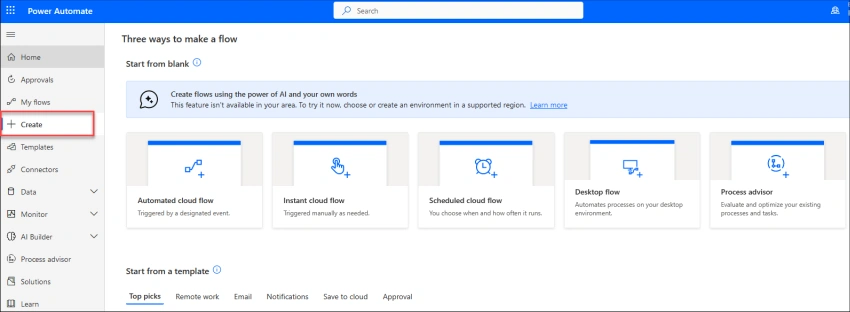Create an Approval Flow using Microsoft Power Automate