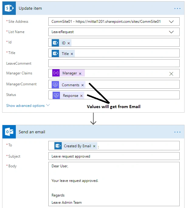 Create An Approval Workflow And Get Manager Response Via Email