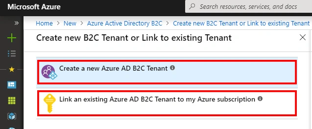 Create An Azure Active Directory B2C Tenant