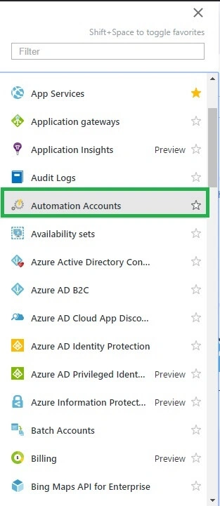 Automation Account