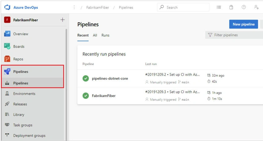Azure DevOps project