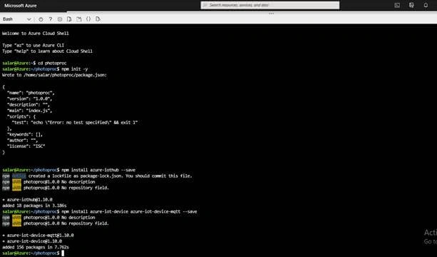 Create An Azure IoT Hub To Connect To Cameras
