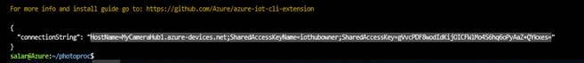 Create An Azure IoT Hub To Connect To Cameras