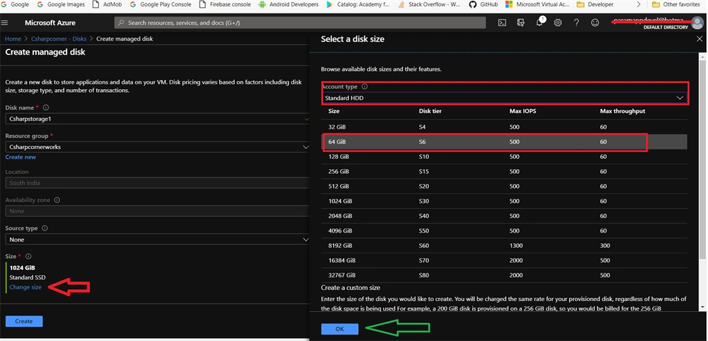 Create And Add A Storage Disk In Virtual Machine