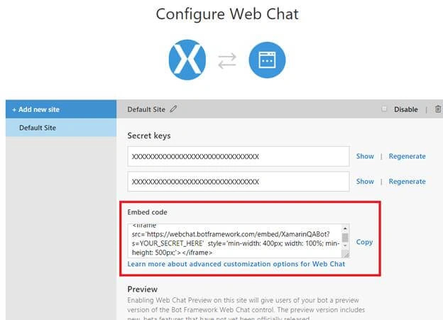 HTML code