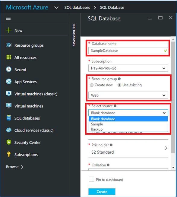 Database Setup