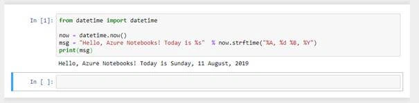 Create And Share Azure Notebook
