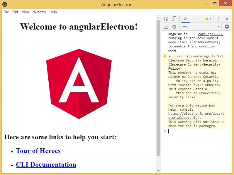 Create Angular Desktop App Using Electron