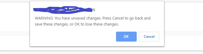 Create Angular Unsaved Changes Alert