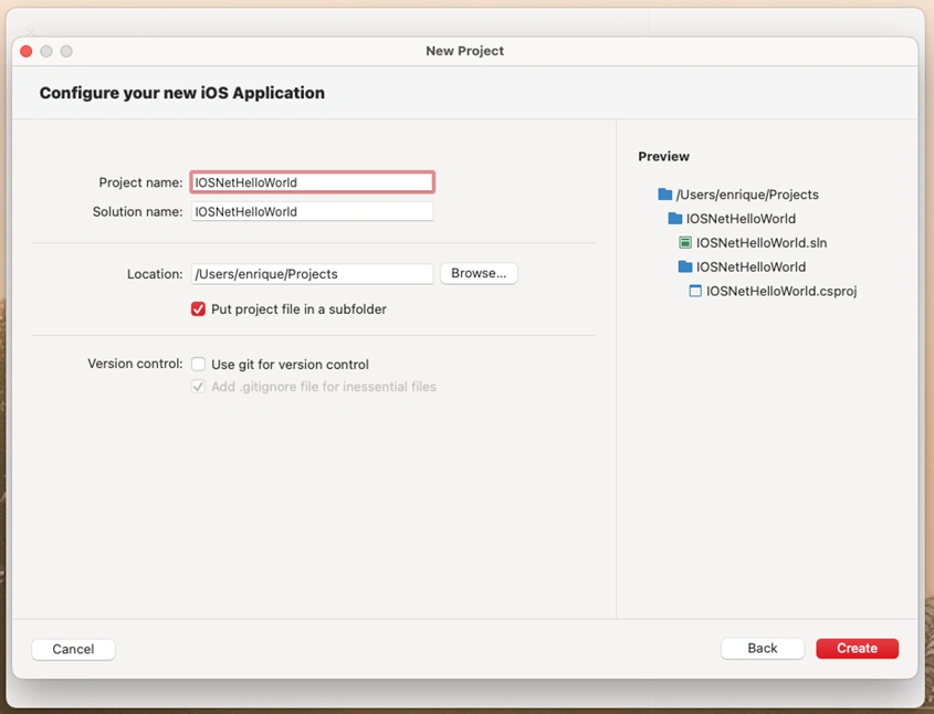 Create Apps for iOS with .NET 7