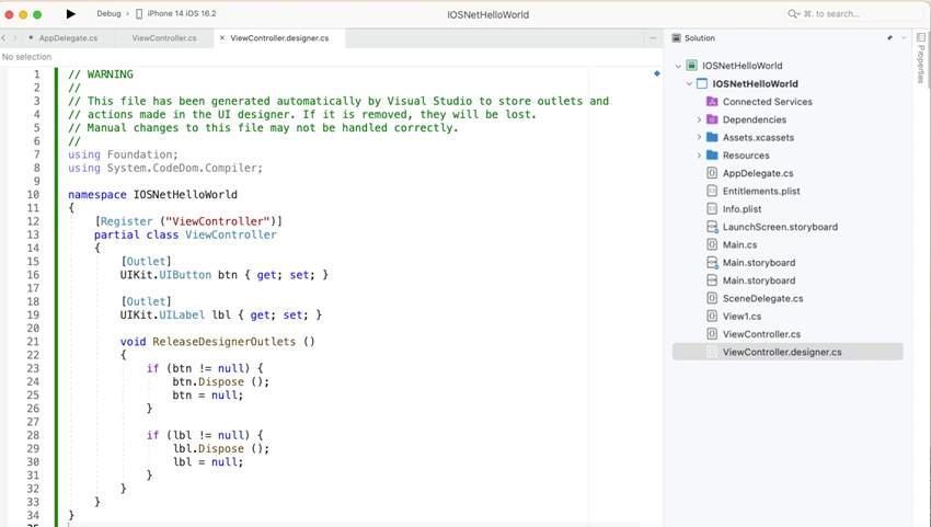 Create Apps for iOS with .NET 7