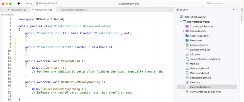 Create Apps for iOS with .NET 7