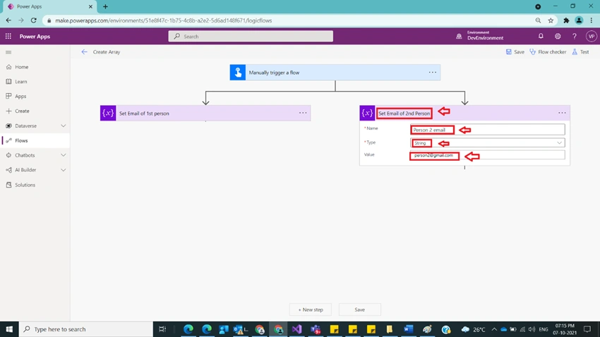 Usage of Create Array Function in Power Automate