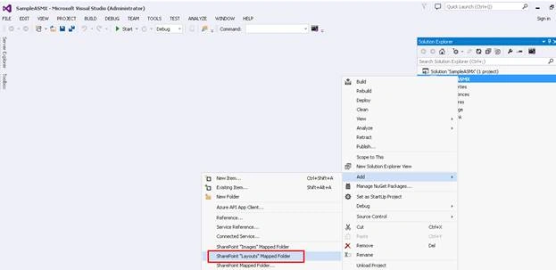 Layout folder