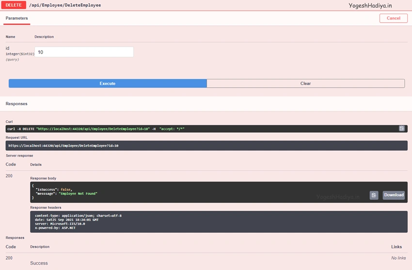 Create Asp.Net Core Web API with Entity Framework Code First Approach