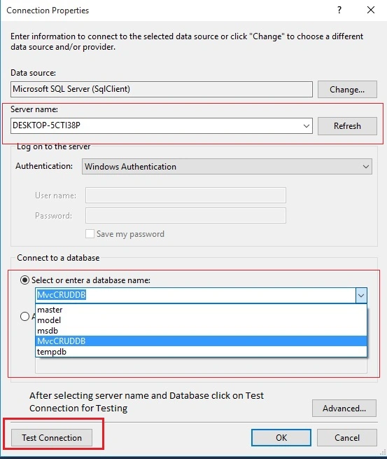 Database Connection