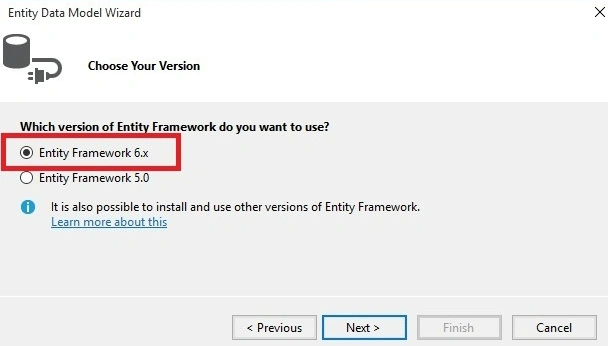 Framework version