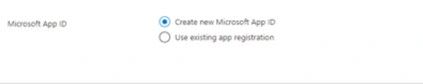 Create Azure Bot Service