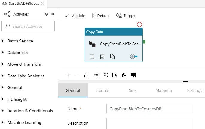 Create Azure Data Factory and Pipeline using .NET SDK 