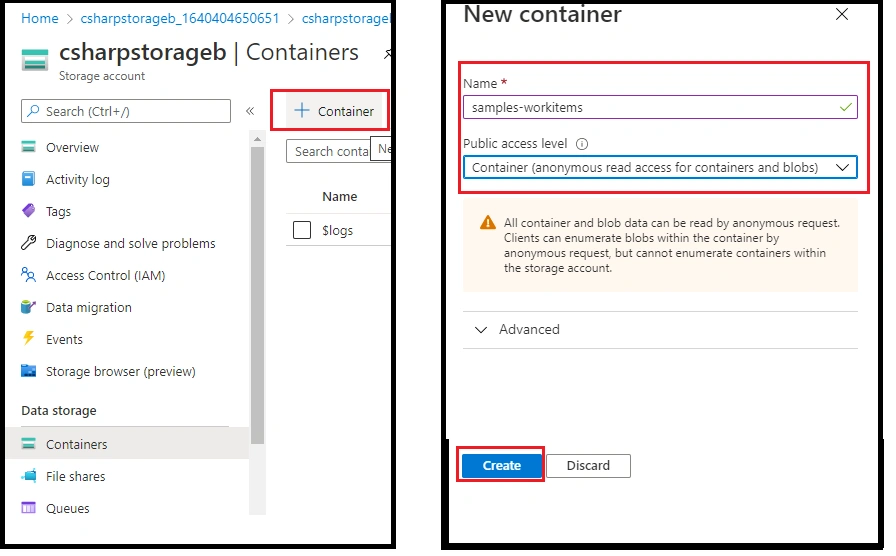 Blob Trigger in Visual Studio