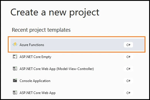Blob Trigger in Visual Studio