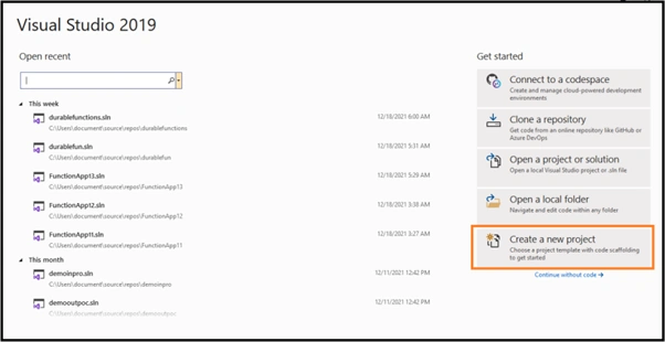Cosmos Trigger in Visual Studio