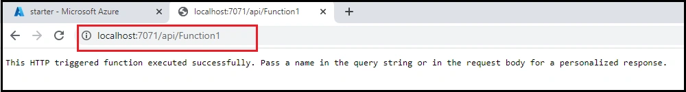 Create Azure Function in Visual Studio