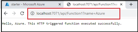 Create Azure Function in Visual Studio