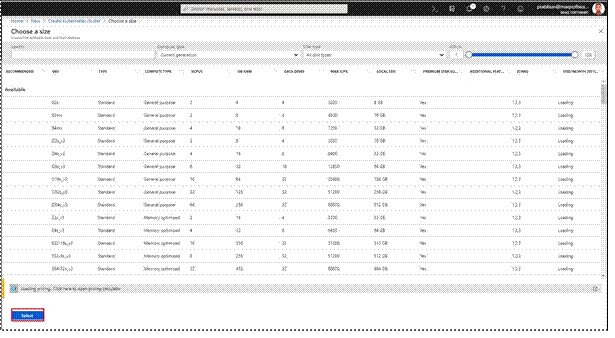 Create Azure Kubernetes Service (AKS) Cluster
