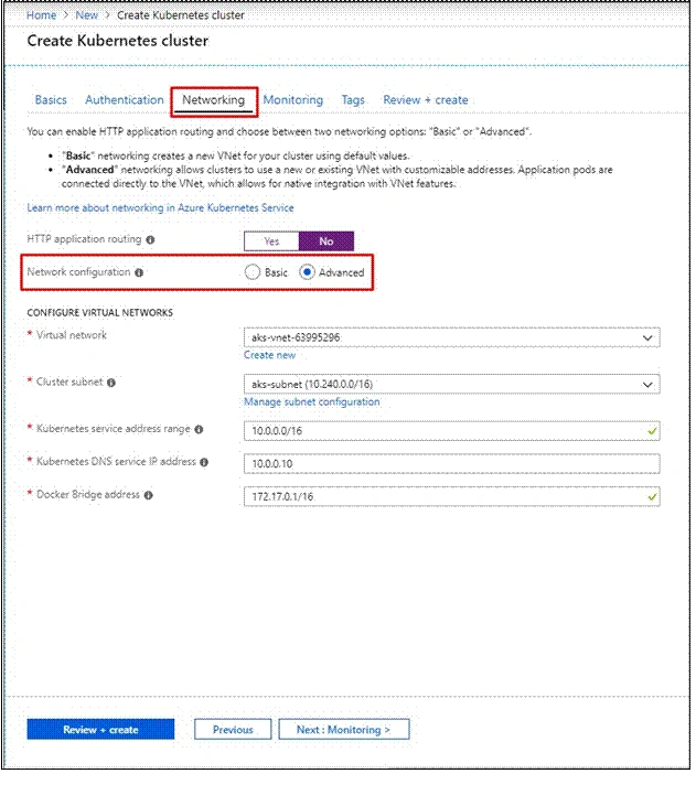 Create Azure Kubernetes Service (AKS) Cluster