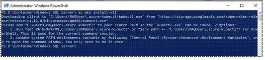Create Azure Kubernetes Service (AKS) Cluster