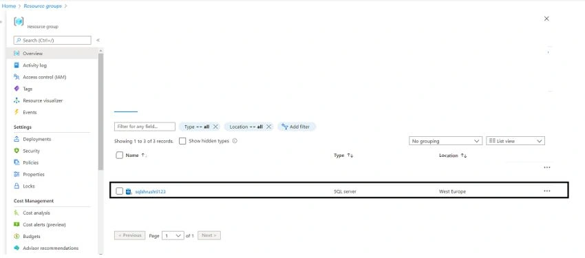 Create Azure SQL Server and DTU based SQL Database with TDE State Enabled using PowerShell script