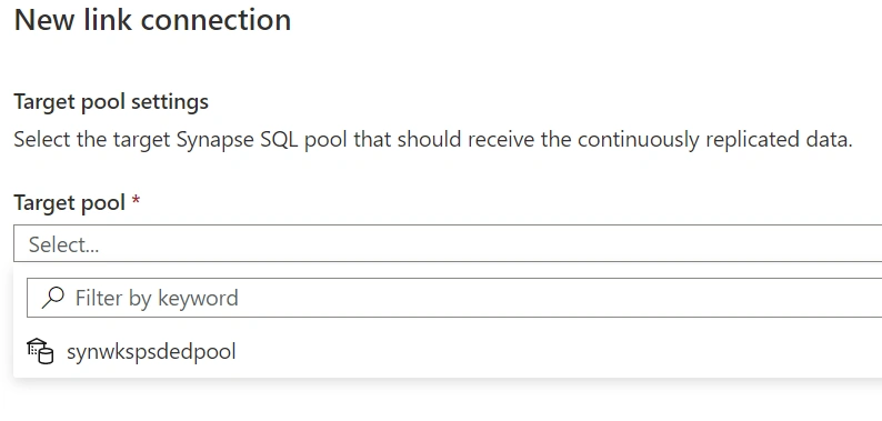 Create Azure Synapse Analytics Link For SQL