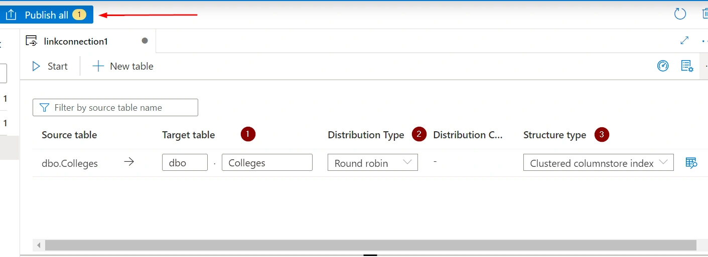 Create Azure Synapse Analytics Link For SQL