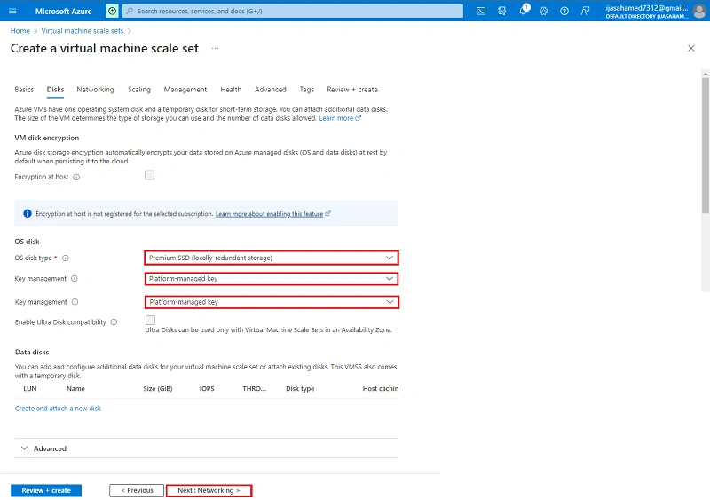 Create Azure virtual machine scale sets