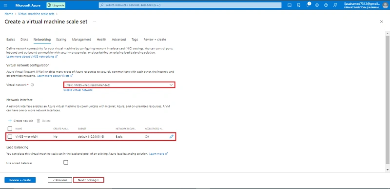 Create Azure virtual machine scale sets