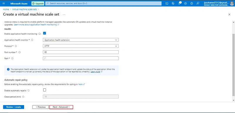 Create Azure virtual machine scale sets