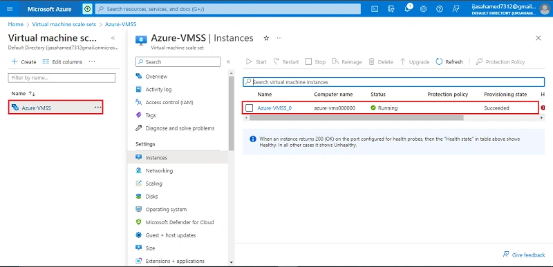 Create Azure virtual machine scale sets