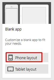 Create Blank PowerApps With Excel As Data Source