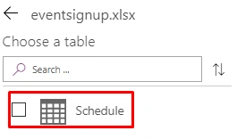 Create Blank PowerApps With Excel As Data Source
