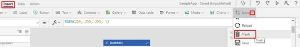 Create Blank PowerApps With Excel As Data Source