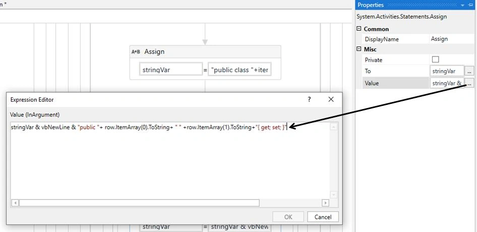 Create C# Class File Using UiPath (RPA) By Reading Excel