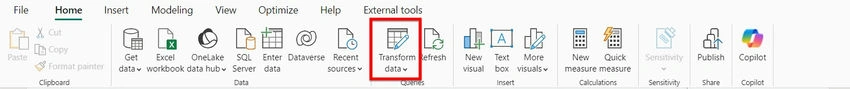 Transform Data