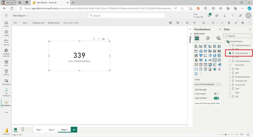 Data pane