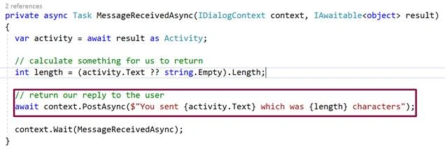 Create Chatbot Using Microsoft's Bot Framework And Dialogflow API - (Bot using Microsoft's Bot Framework)