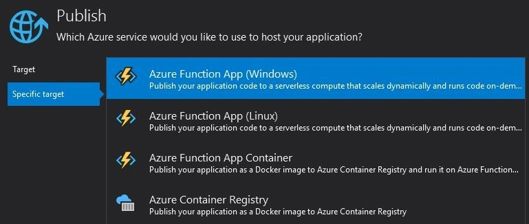 Create Container and Upload Blob using Azure Function in .NET Core